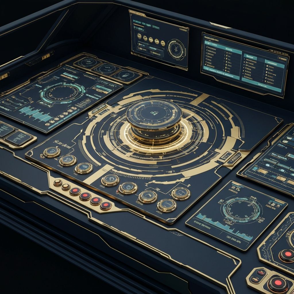 Pinnacle Empire Dashboard Interface showcasing algorithm customization